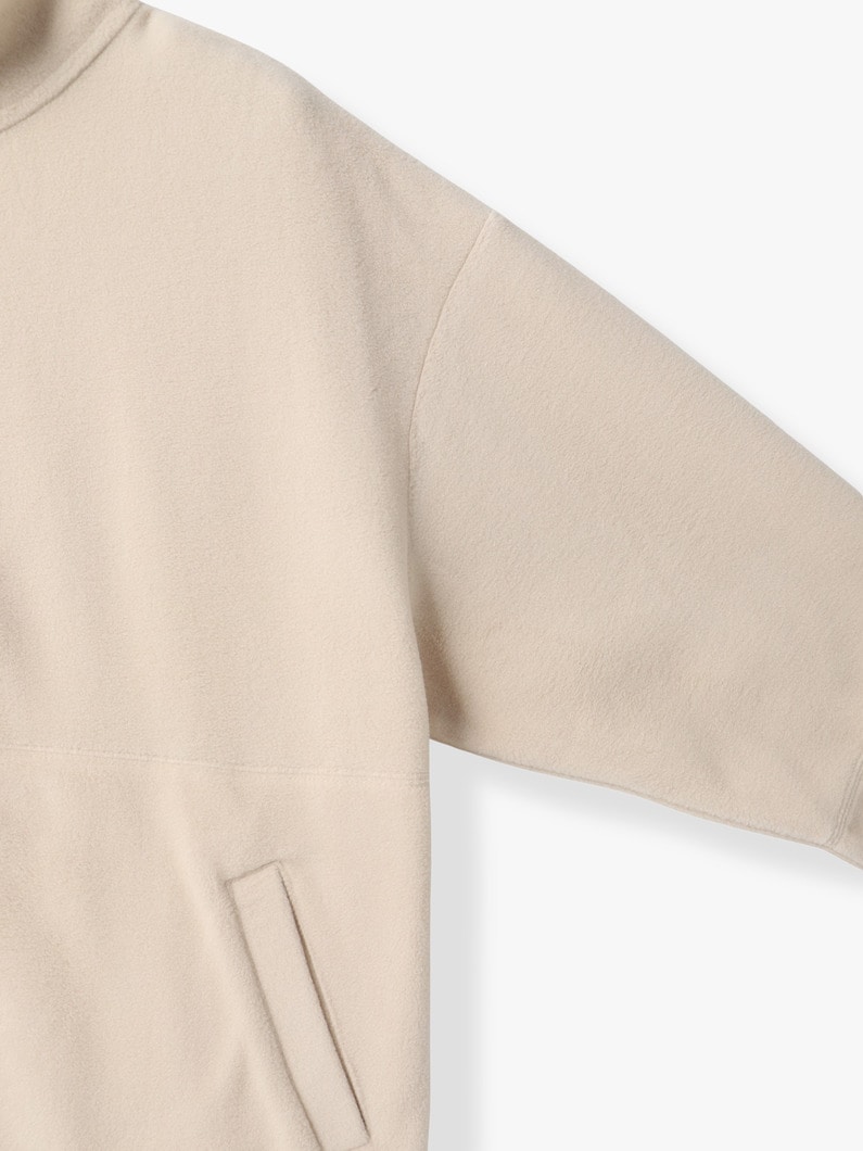 フリース ジップアップ ジャケット 詳細画像 ivory 2