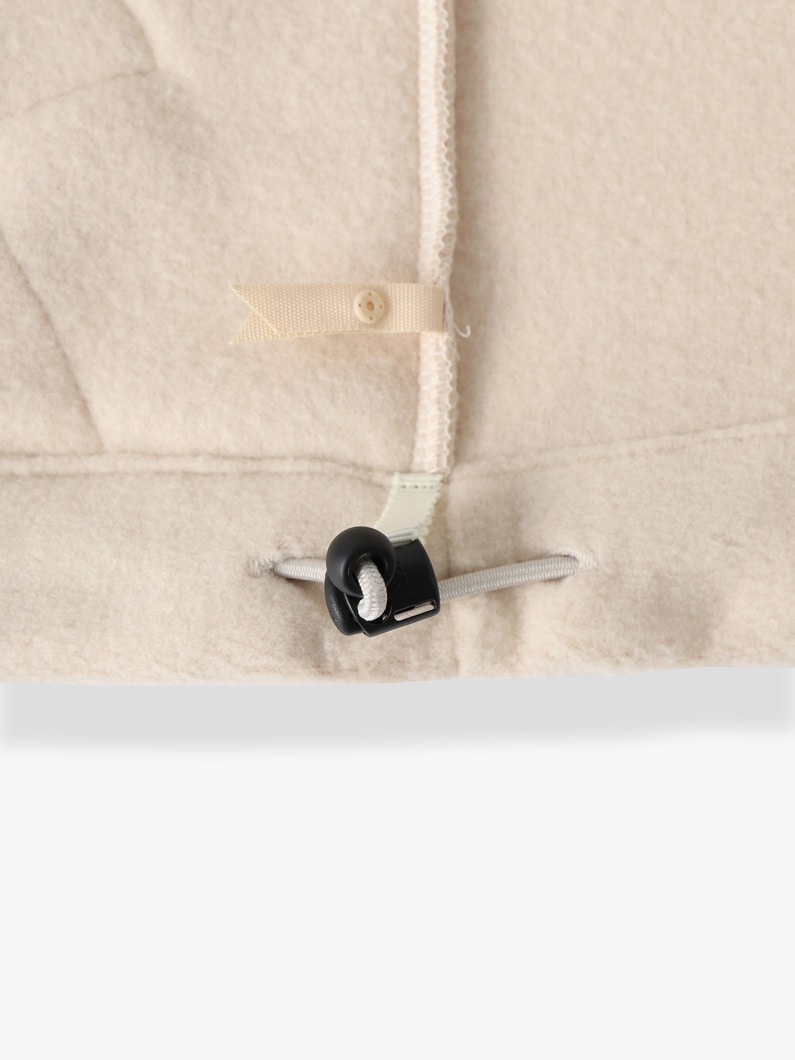 フリース ジップアップ ジャケット 詳細画像 ivory 3
