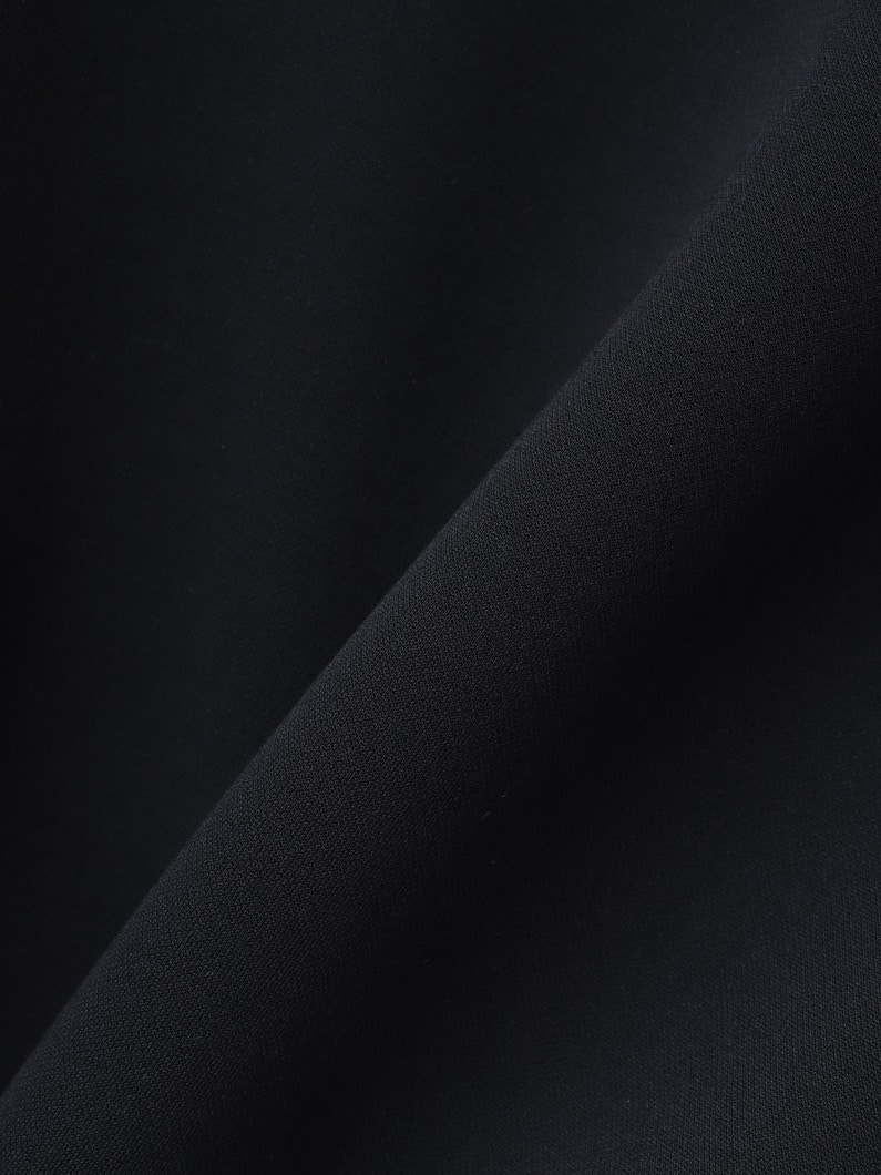 ダブルニット ブルゾン 詳細画像 black 3