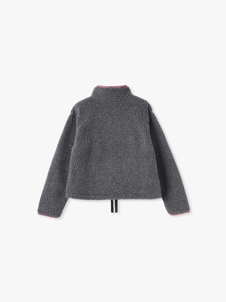 ボア ハーフジップ プルオーバー 詳細画像 yellow 1