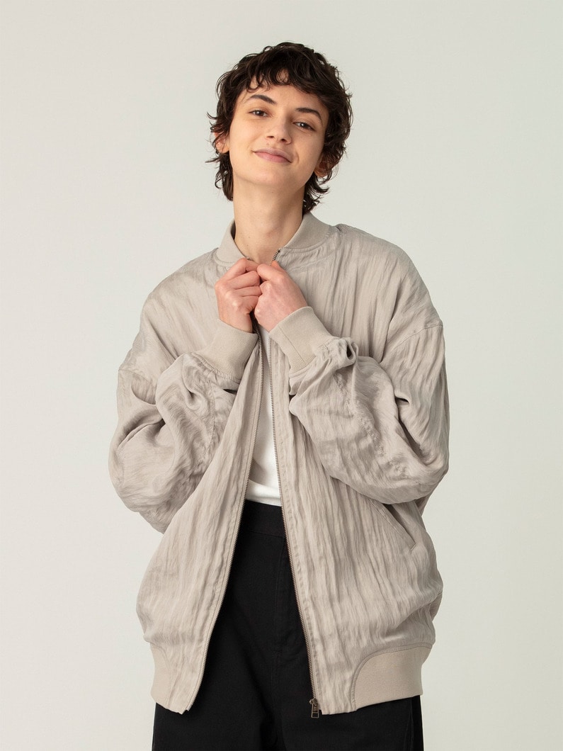 フィブリル ブルゾン 詳細画像 beige 2