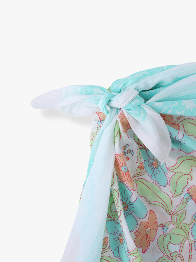 フラワープリント ラップスカート 詳細画像 multi 2