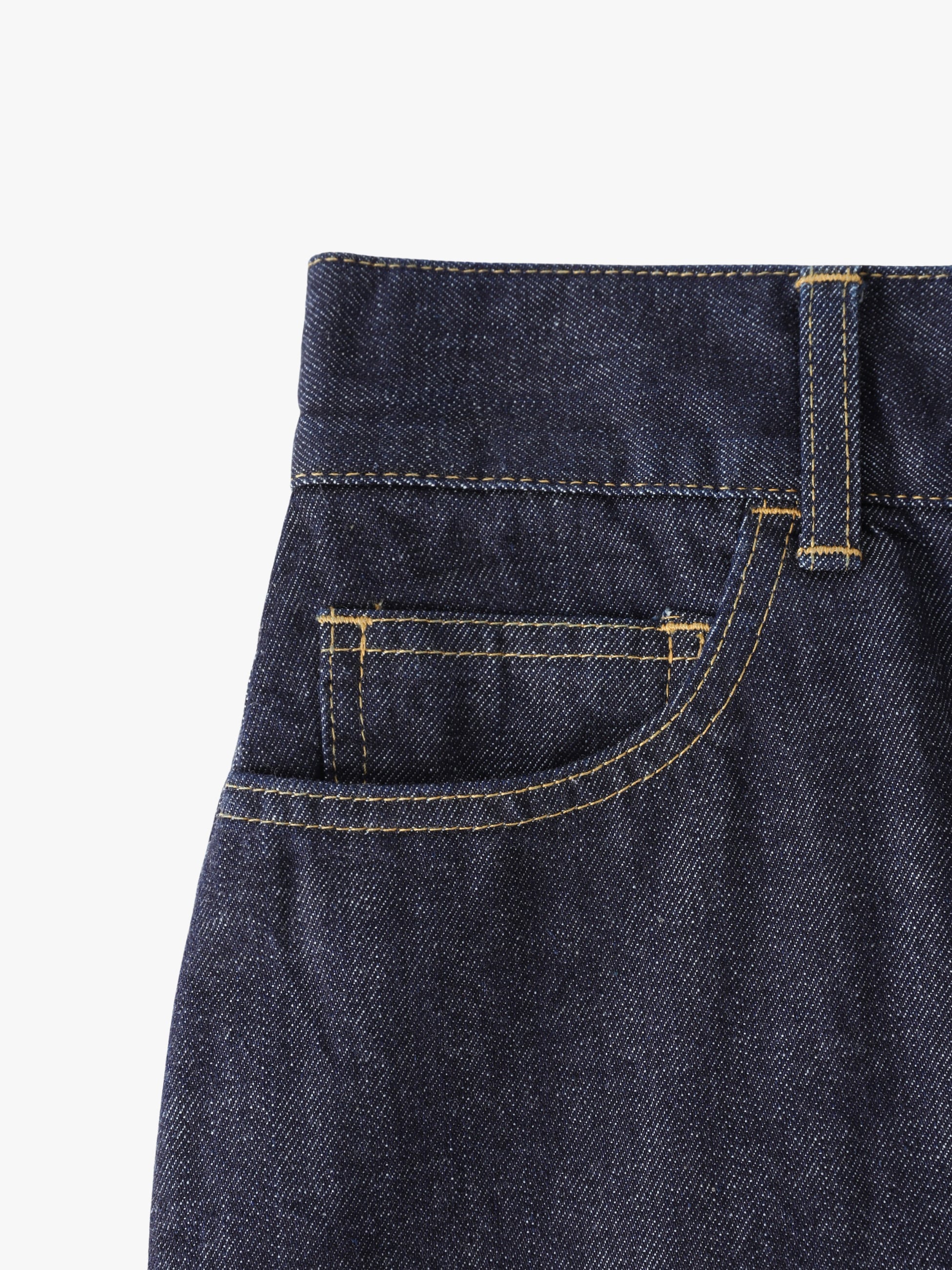 オーガニックコットン リメイク デニムスカート｜RH Vintage(アール