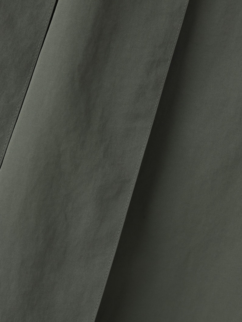 ネットプラス タックフレアスカート 詳細画像 olive 3