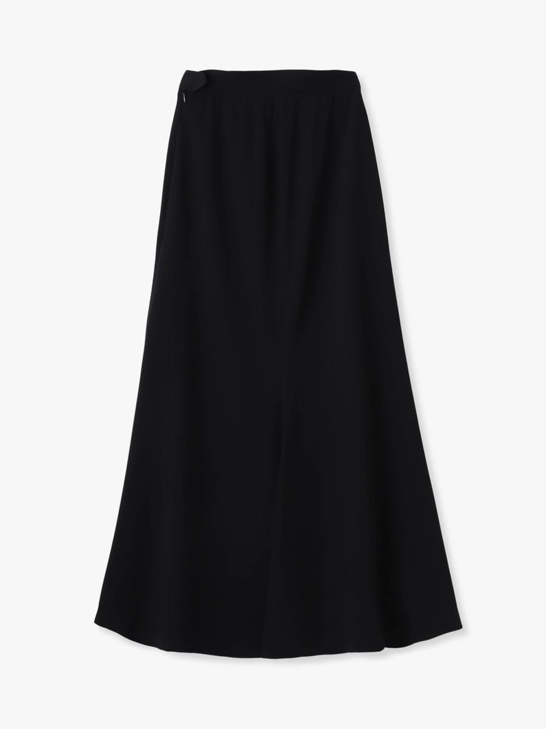 トリアセテート マーメイド スカート（アイボリー/ブラック） 詳細画像 ivory 1