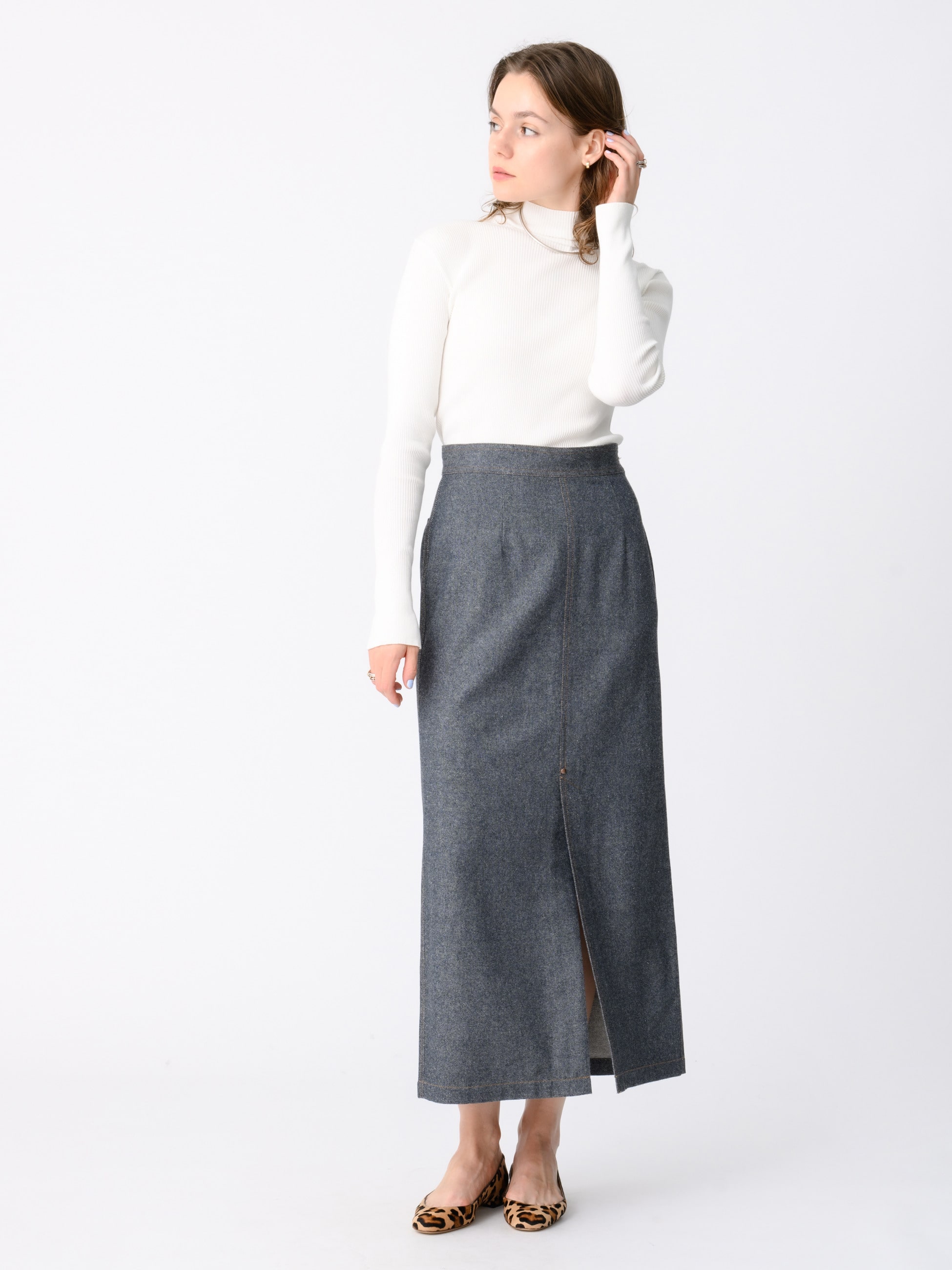 cedric charlier ロンハーマン　デニムスカート cedric charlier ロンハーマン デニムスカート cedric charlier