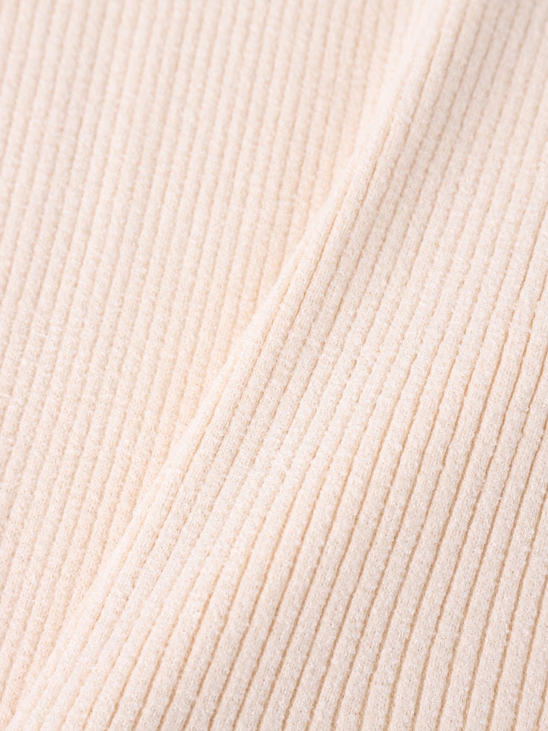 モールリブ ニットスカート 詳細画像 ivory 3