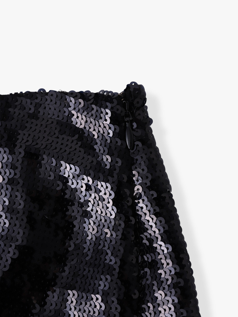 スパンコール スカート 詳細画像 ivory 2