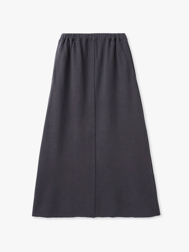 スウェット イージースカート(チャコールグレー/ブルー)|RHC スウェット イージースカート(チャコールグレー/ブルー)|RHC