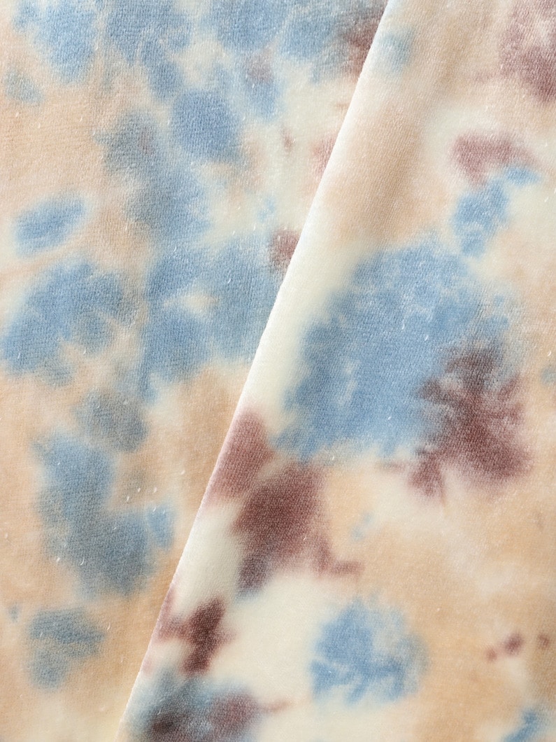 ベロア タイダイ スカート 詳細画像 beige 3