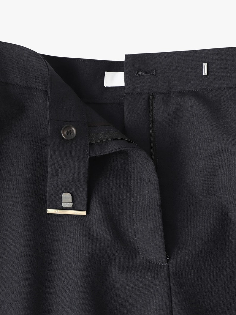 ドライポプリン フレアスカート 詳細画像 navy 2