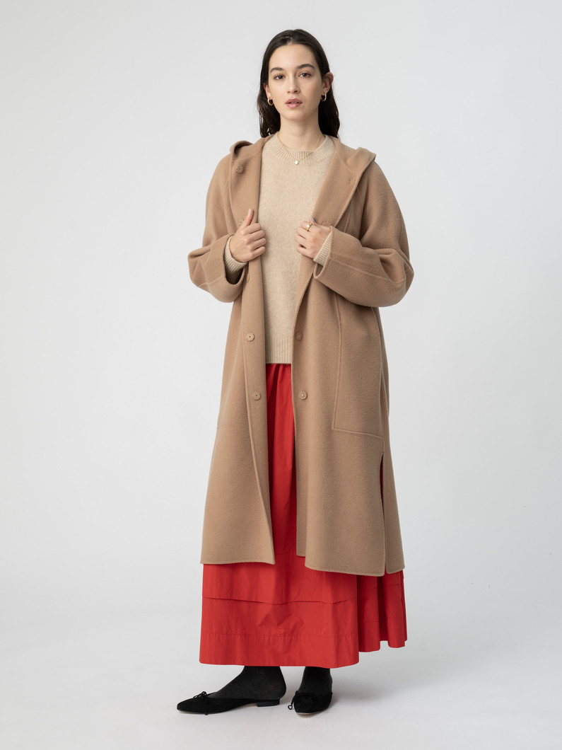 タフタ ギャザー スカート 詳細画像 red 3