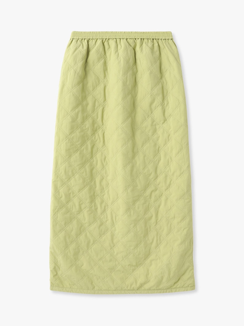 キルティング タイトスカート 詳細画像 light green
