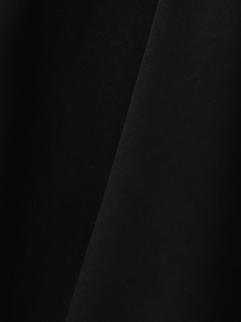 サテン ロングスカート（クリーム/ブラック） 詳細画像 cream 2