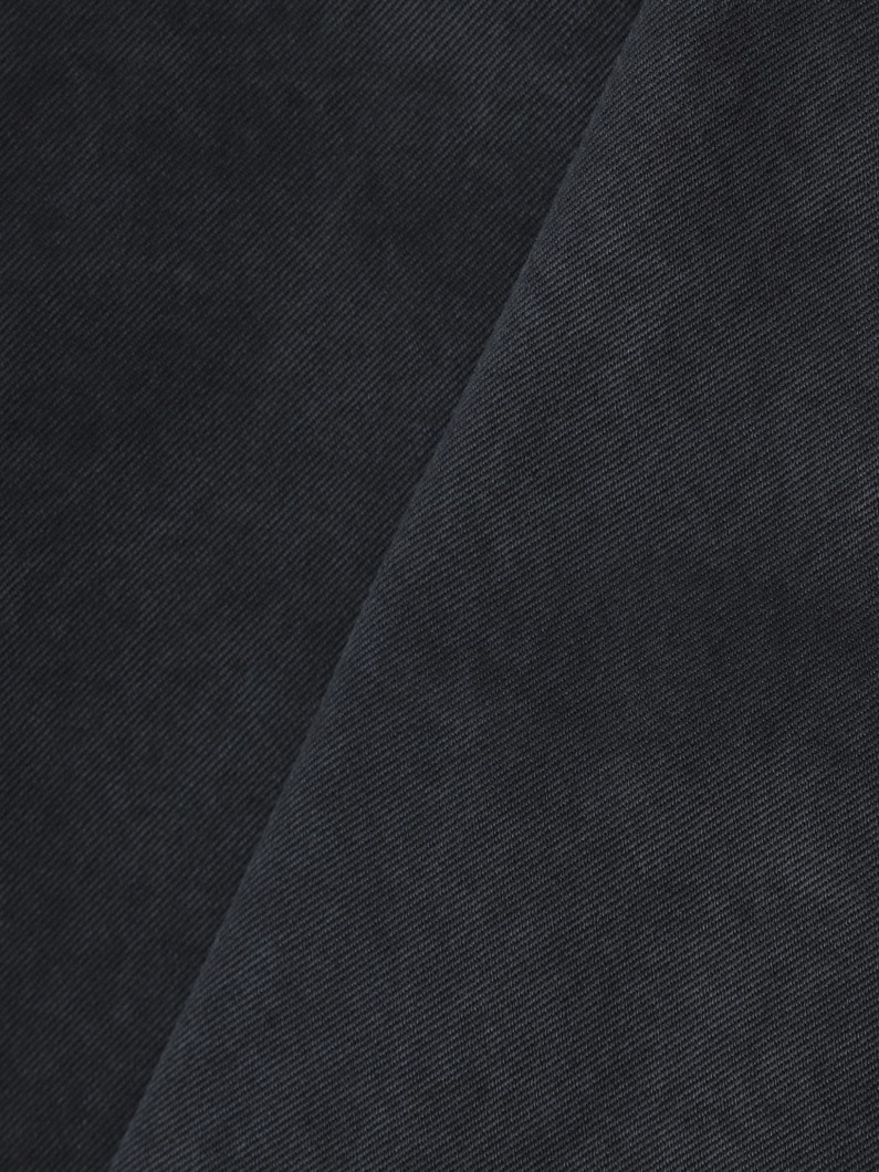 フィンクスコットン チノスカート 詳細画像 black 5