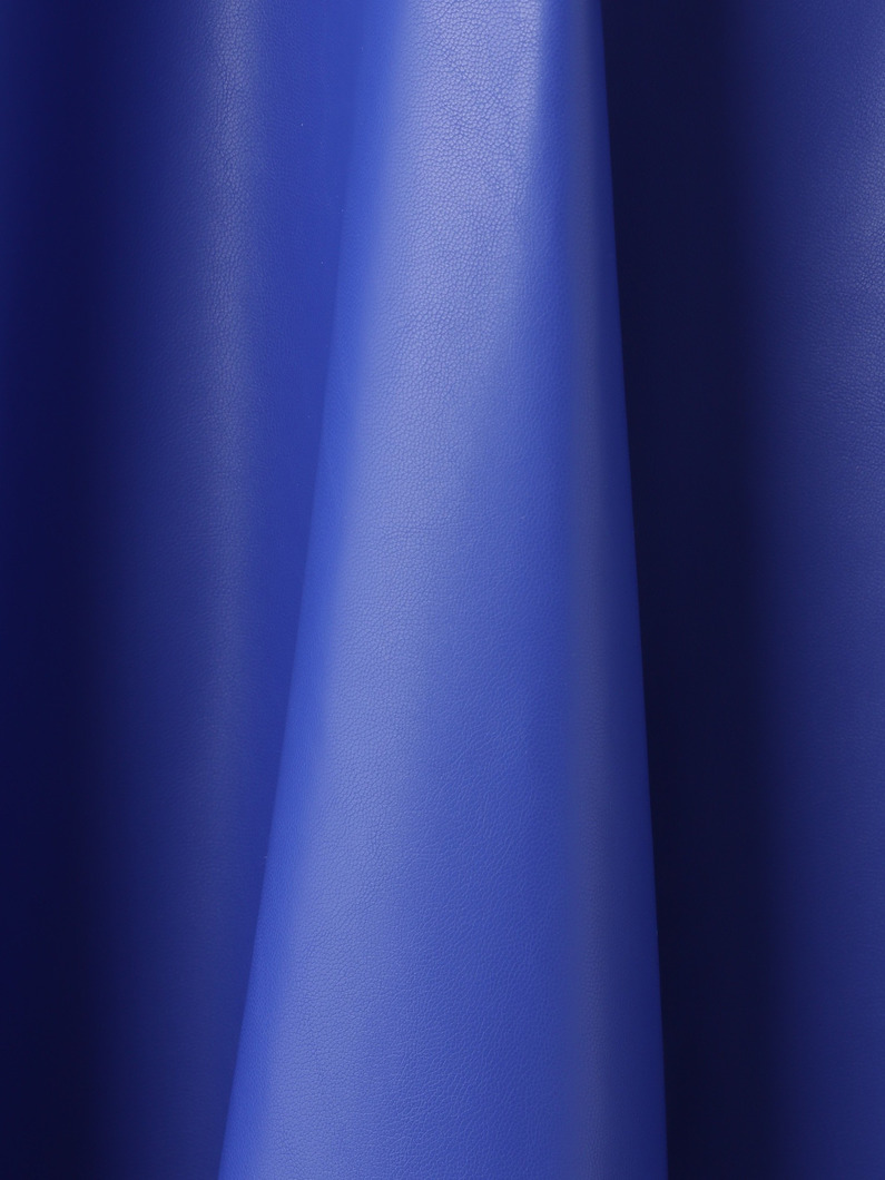 ソフトエコレザー サーキュラー スカート 詳細画像 blue 4