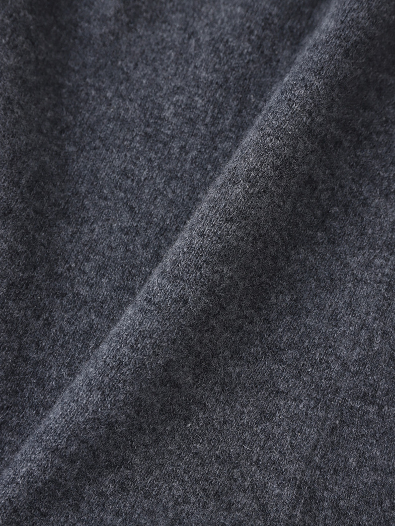 イージー カシミア フレアスカート（ライトピンク/ダークブラウン/グレー） 詳細画像 light pink 3