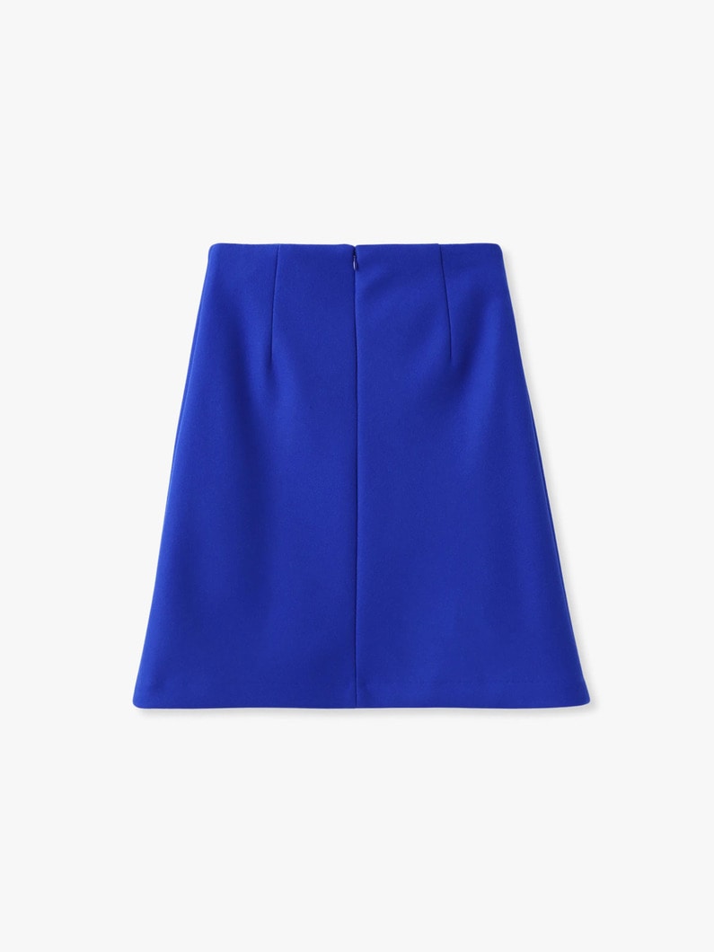 ウールナイロン ミニスカート 詳細画像 red 1