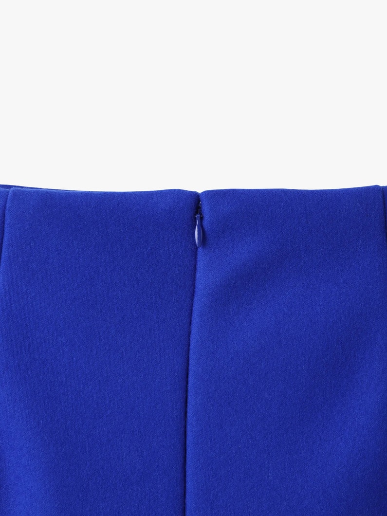 ウールナイロン ミニスカート 詳細画像 red 2