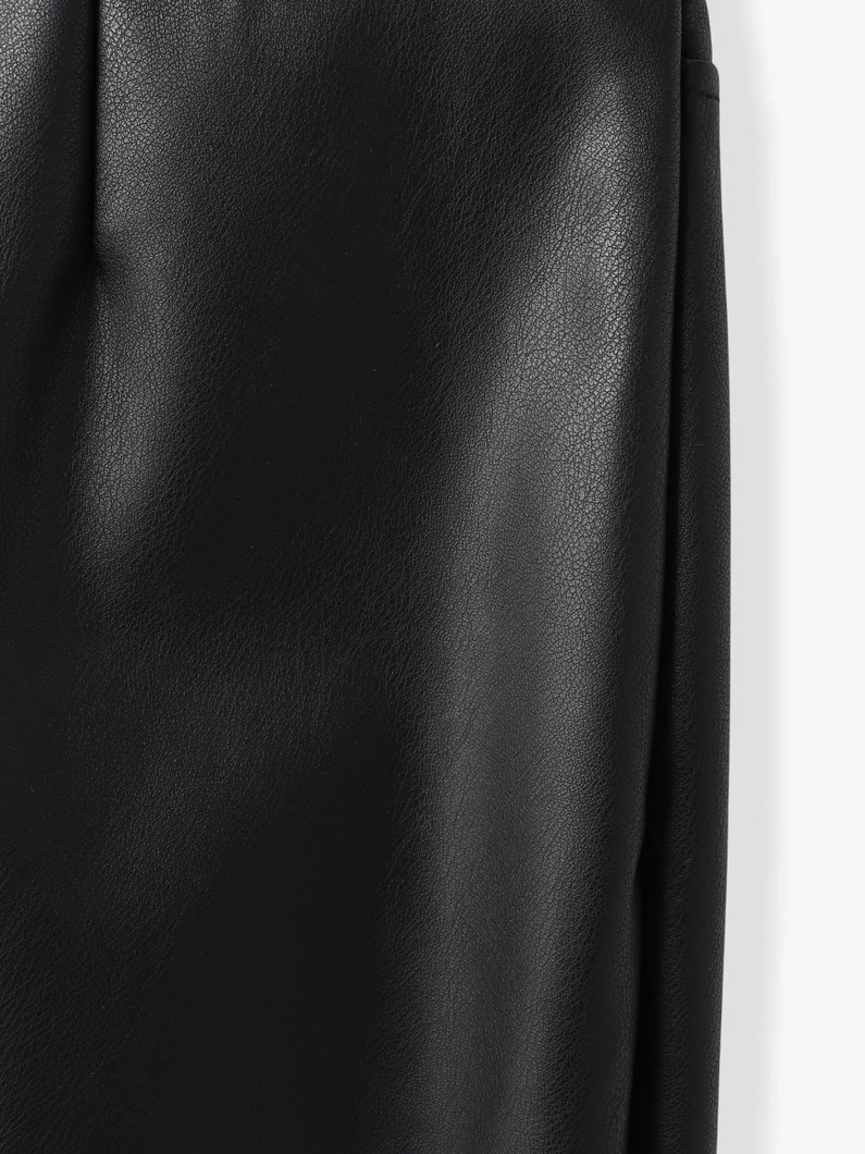 フェイクレザー タイトスカート 詳細画像 brown 2