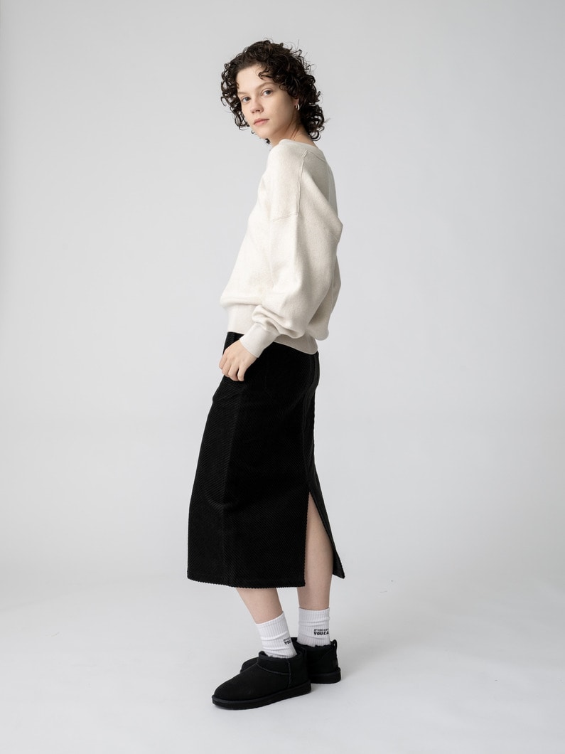 コーデュロイ スカート 詳細画像 charcoal gray