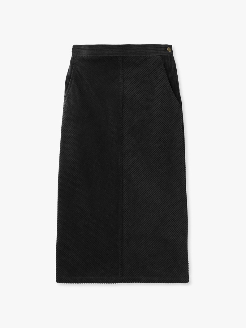 コーデュロイ スカート 詳細画像 charcoal gray 5