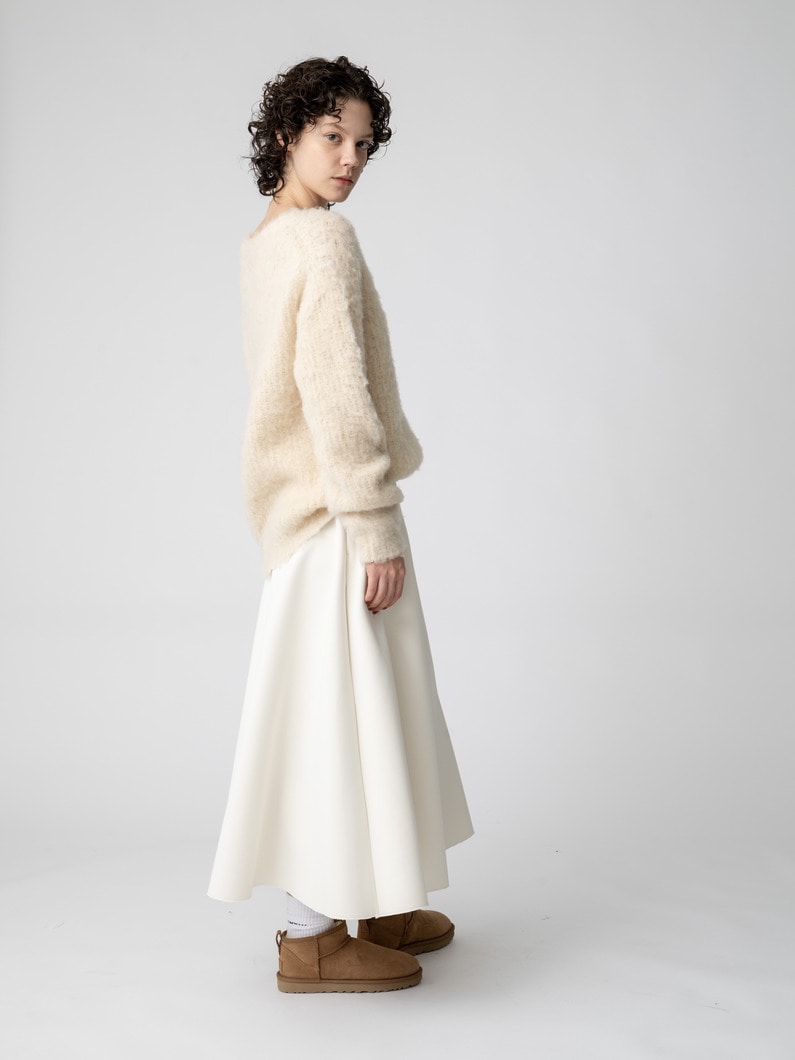 フレアスカート（アイボリー/ブラック） 詳細画像 ivory 4