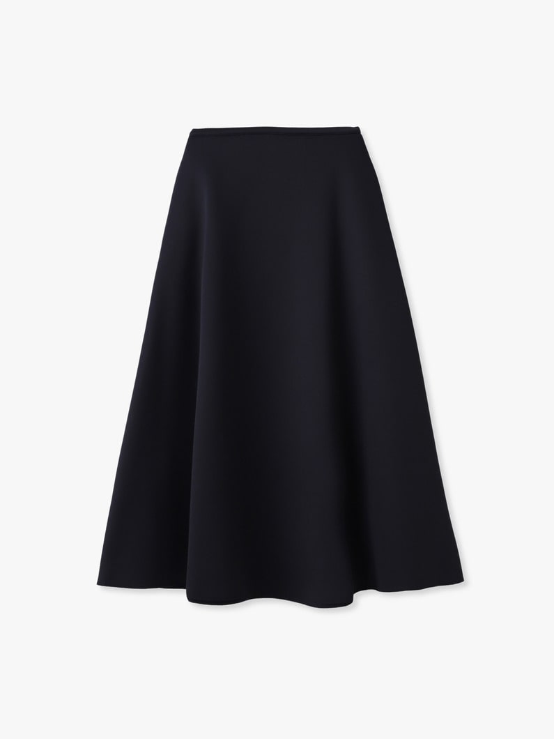 フレアスカート（アイボリー/ブラック） 詳細画像 black 5