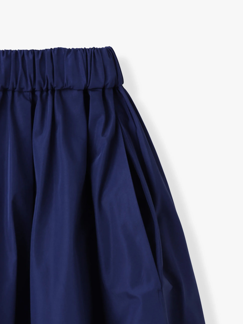 マイクロタフタ スカート 詳細画像 dark blue 2