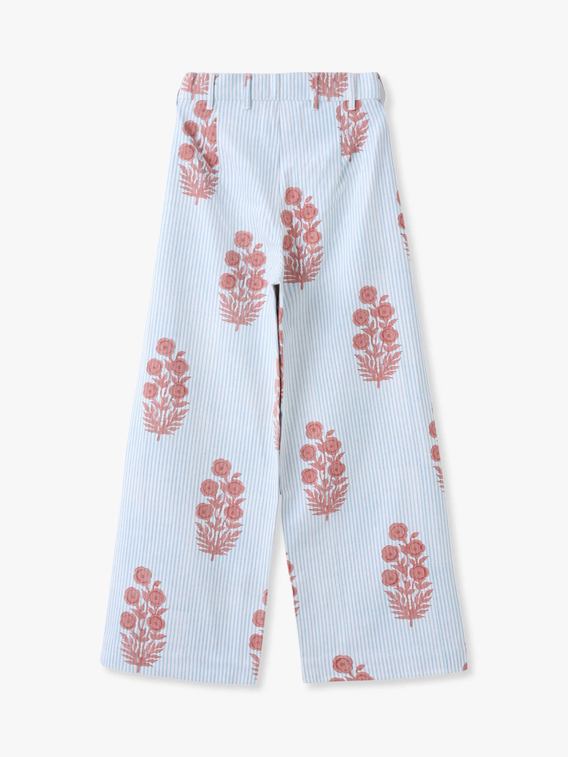 ポピープリント ディスコパンツ 詳細画像 light blue 1