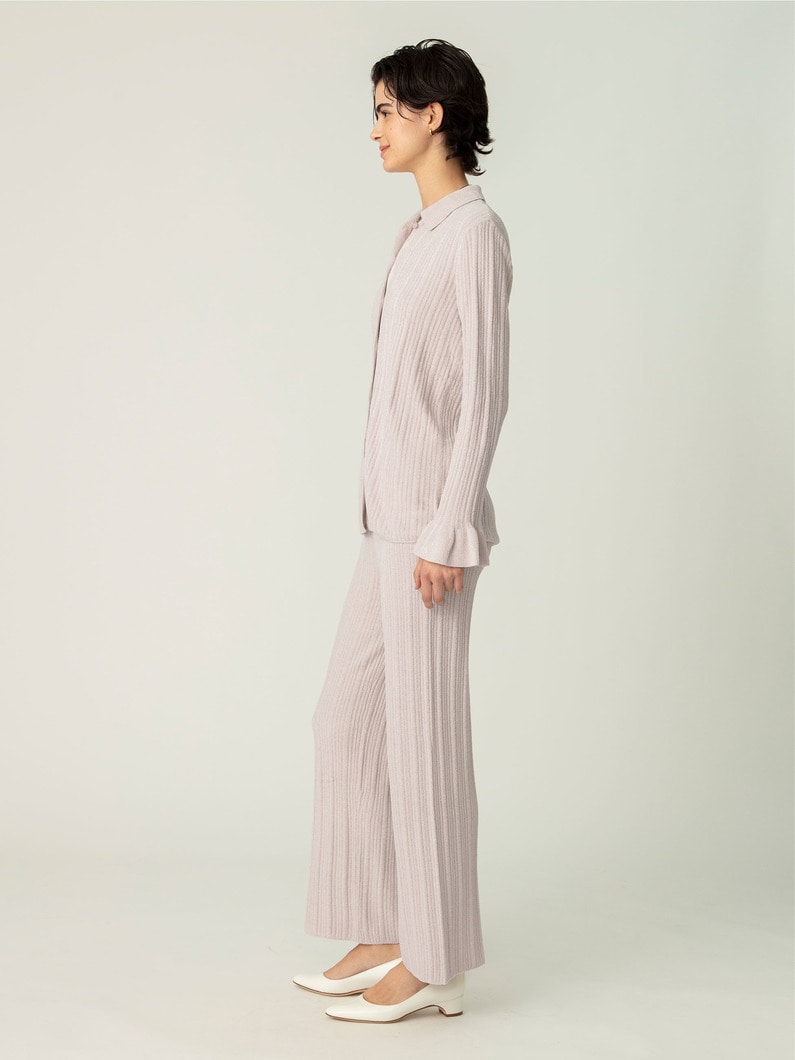 コージーシック ウルトラライト リブ アンクルパンツ 詳細画像 ivory 2