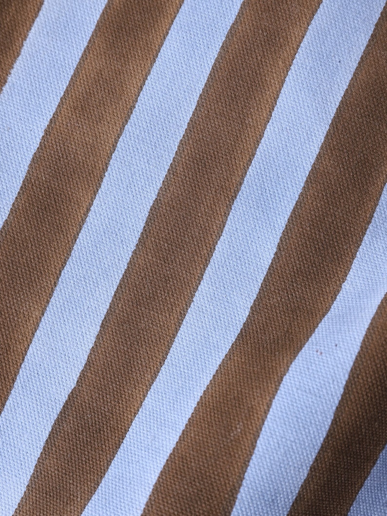 シックストライプ ディスコパンツ（ブラウン）｜SZ BLOCKPRINTS