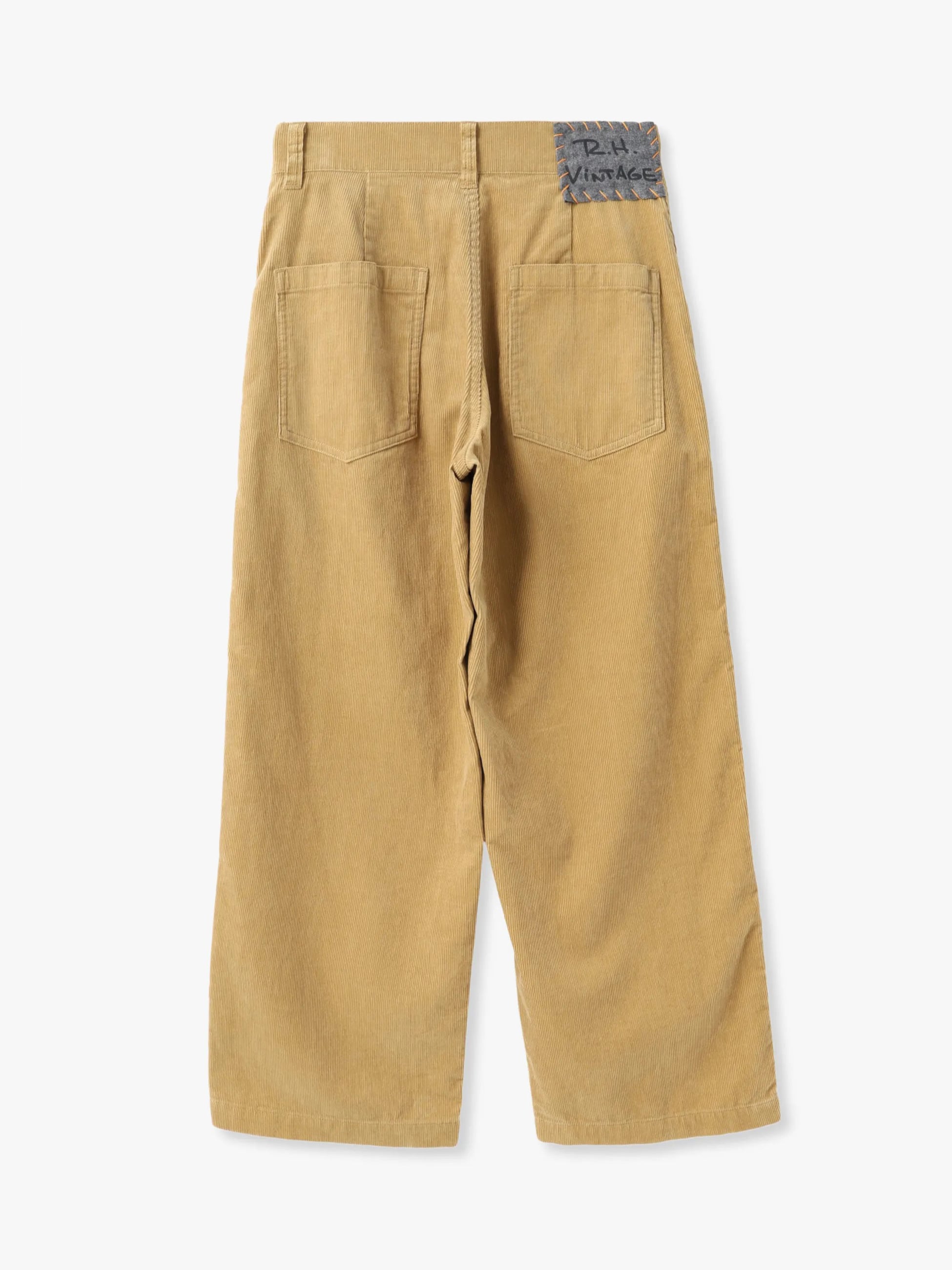 オーガニックコットン コーデュロイ パンツ｜RH Vintage(アール