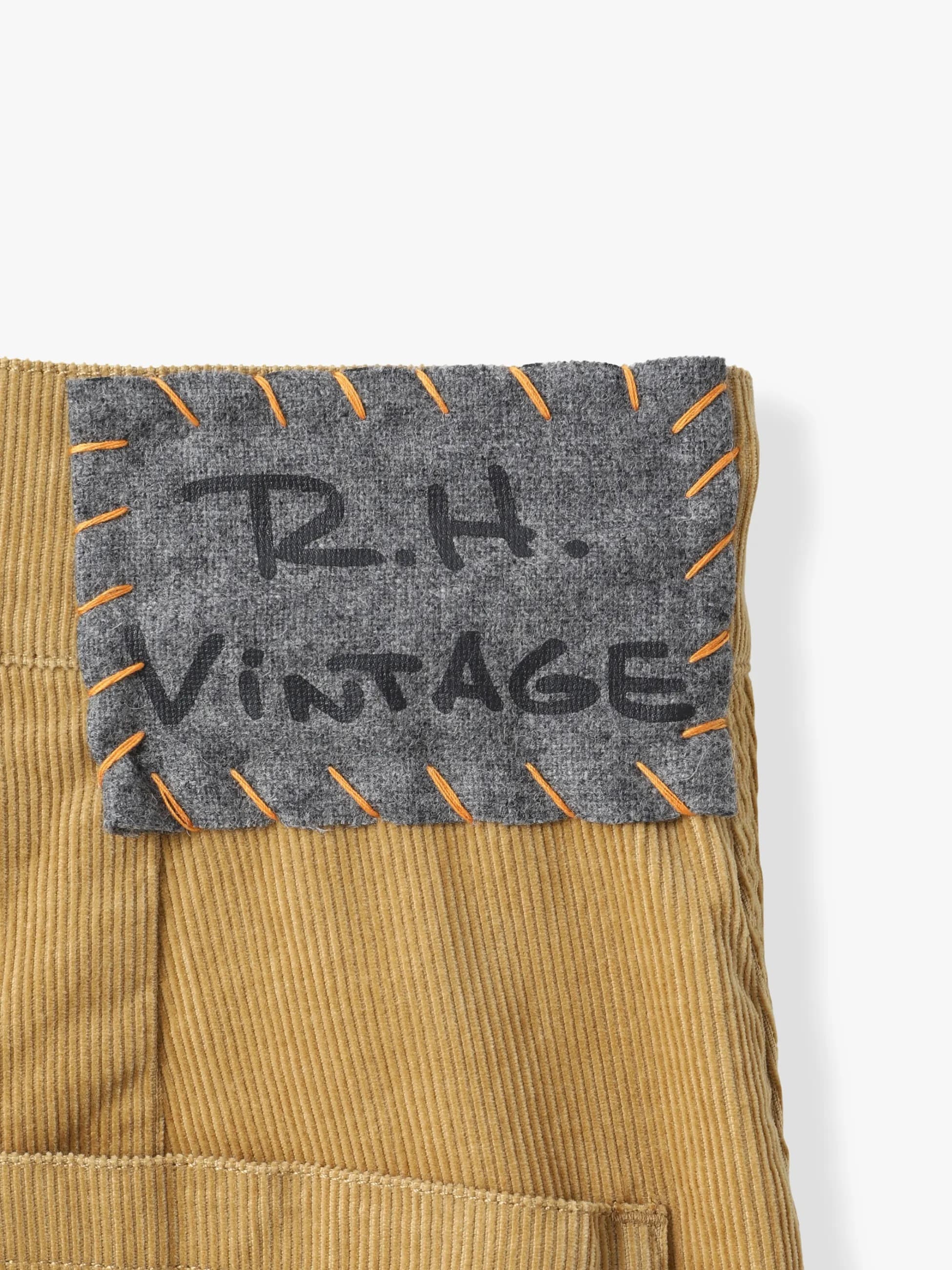 オーガニックコットン コーデュロイ パンツ｜RH Vintage(アール