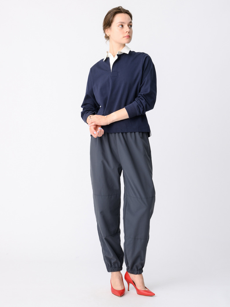 ナイロン イージーパンツ（ブラック/ネイビー） 詳細画像 navy 2