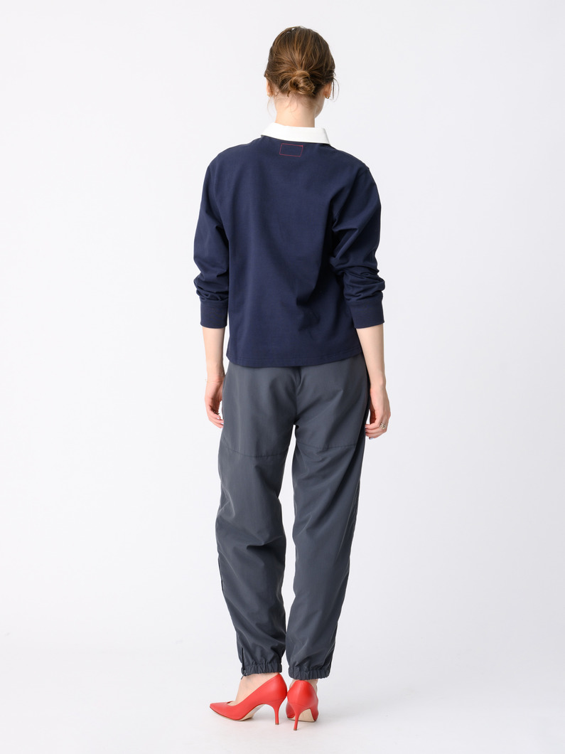 ナイロン イージーパンツ（ブラック/ネイビー） 詳細画像 navy 3