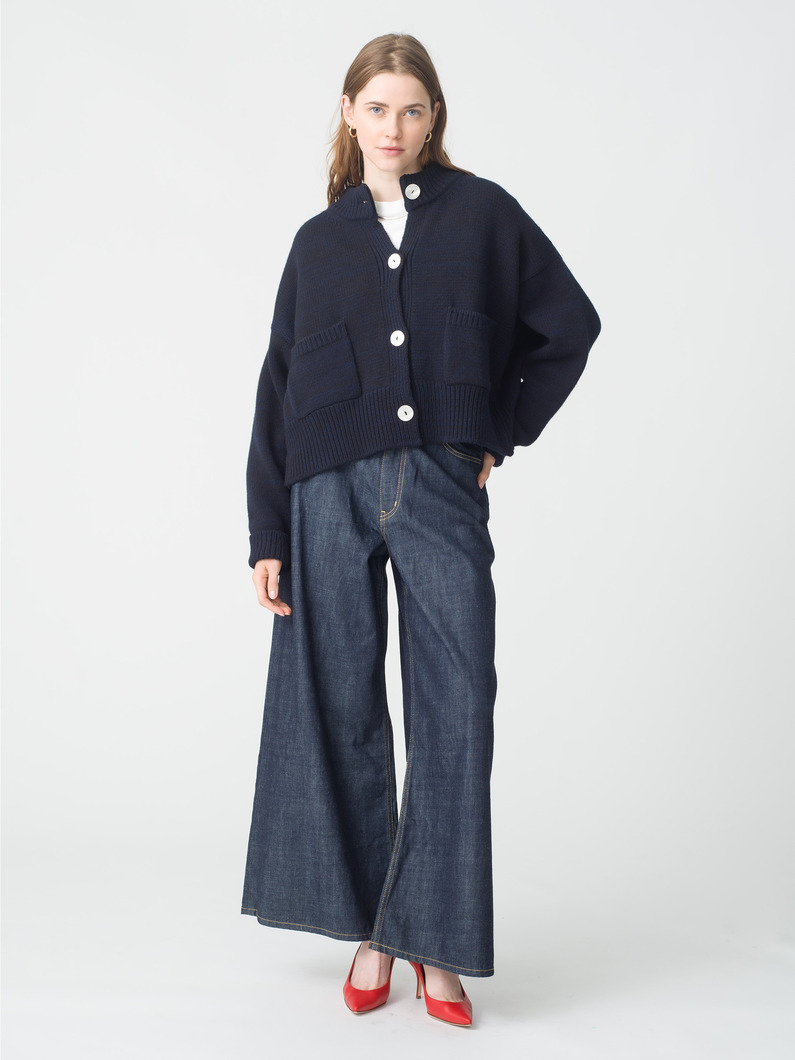 ワイド デニムパンツ（インディゴ） 詳細画像 indigo 3