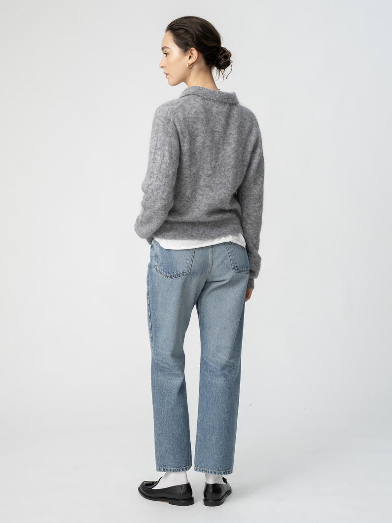 スタッズ デニムパンツ 詳細画像 blue 3