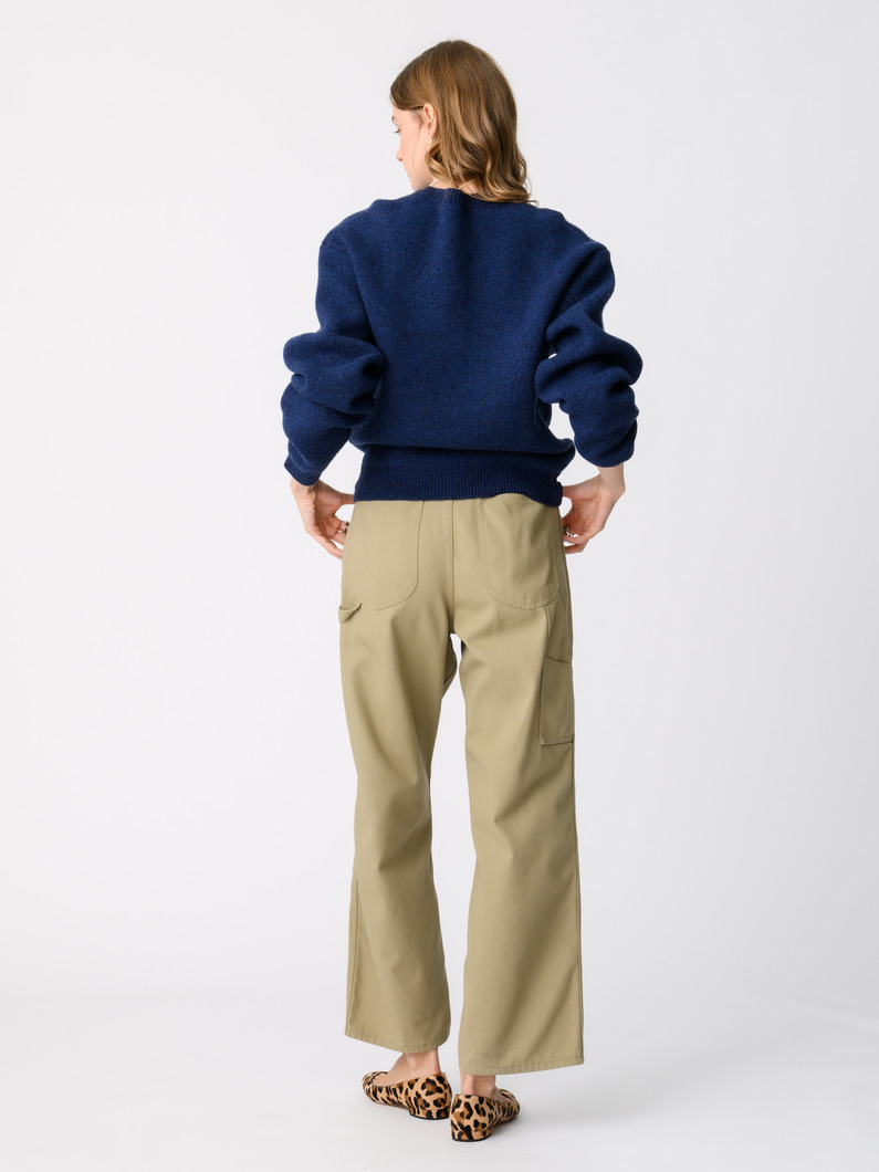 ハイウエスト ペインターパンツ 詳細画像 beige 3