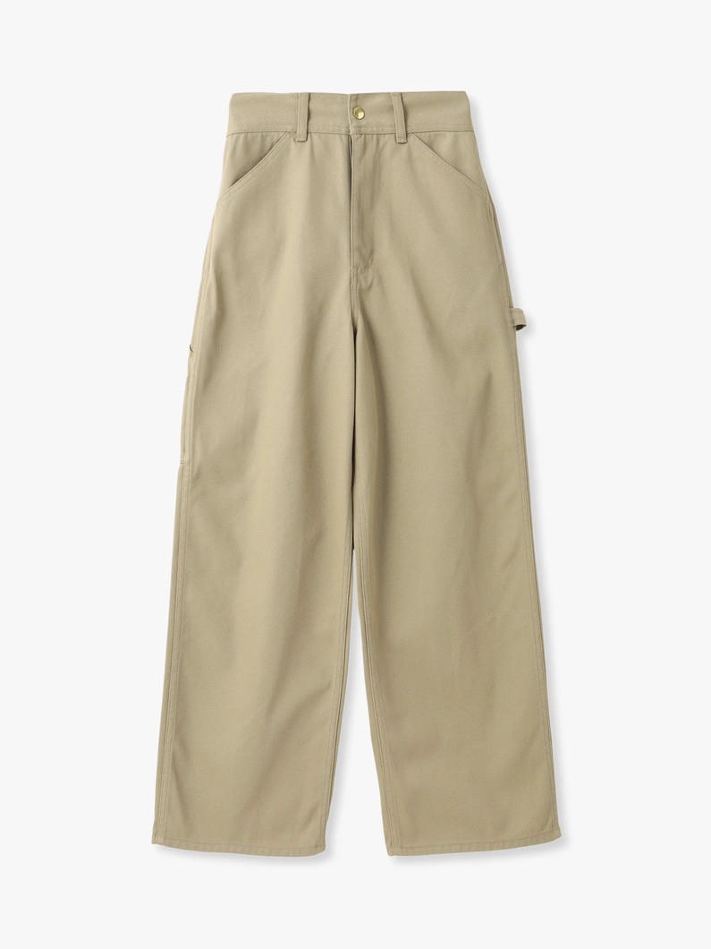 ハイウエスト ペインターパンツ 詳細画像 beige 4