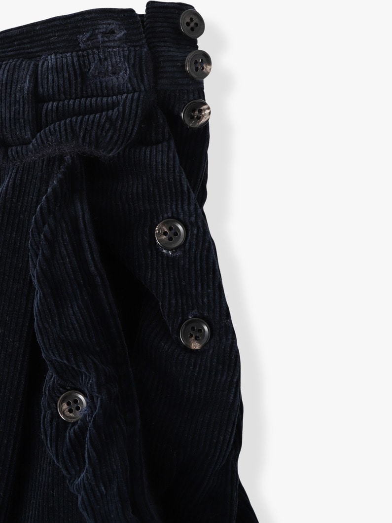 コーデュロイ ディバイディッド パンツ 詳細画像 navy 2