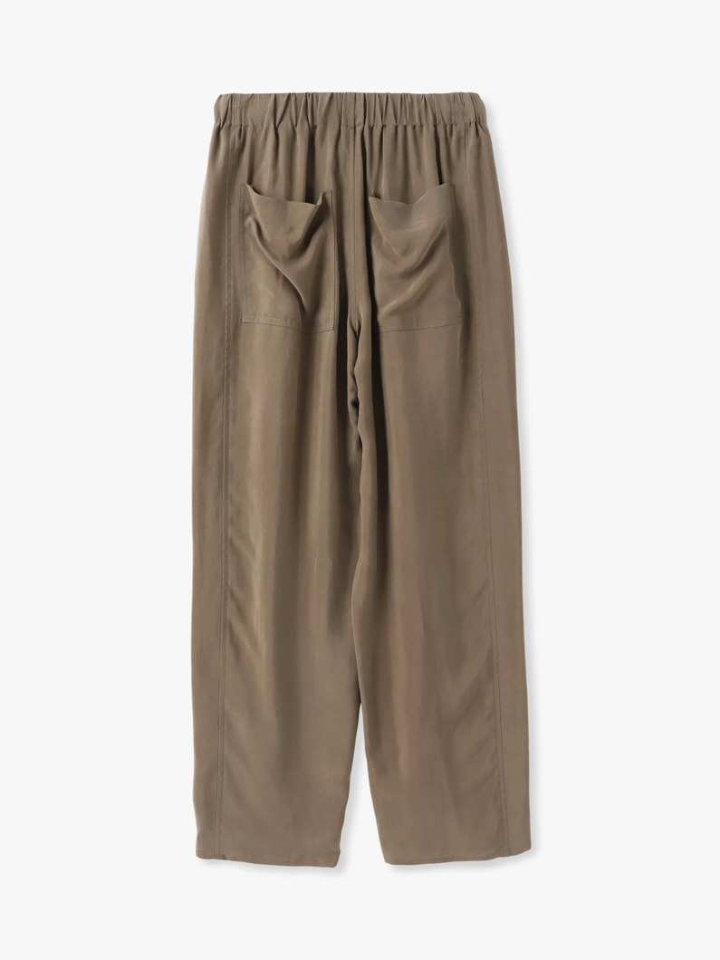 キュプラ イージーパンツ 詳細画像 khaki 1