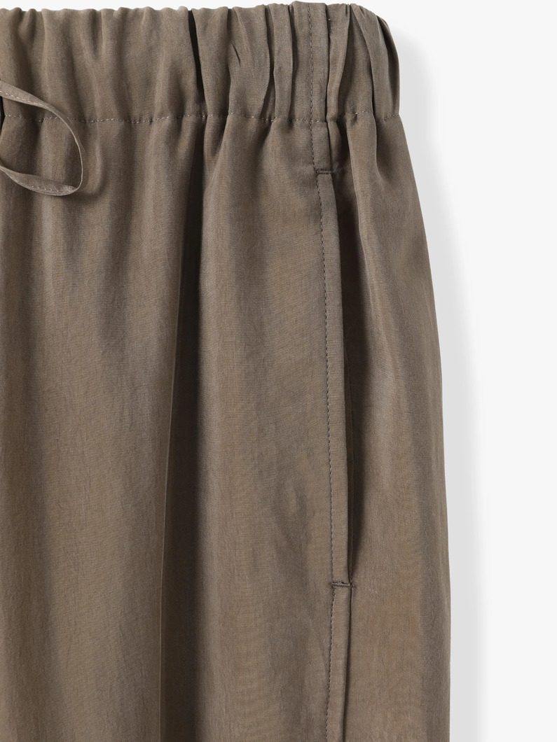 キュプラ イージーパンツ 詳細画像 khaki 2