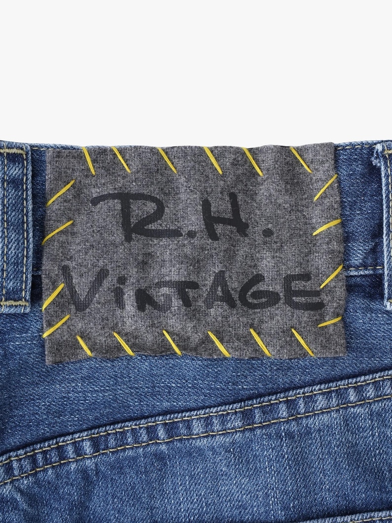 センタークリース デニム パンツ 詳細画像 blue 4