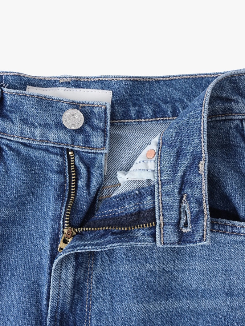 ハイウエスト トンネルビジョンスニーク デニムパンツ 詳細画像 light blue 2