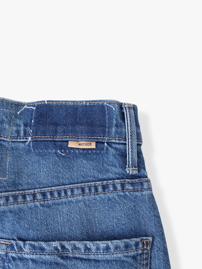 ハイウエスト トンネルビジョンスニーク デニムパンツ 詳細画像 light blue 4