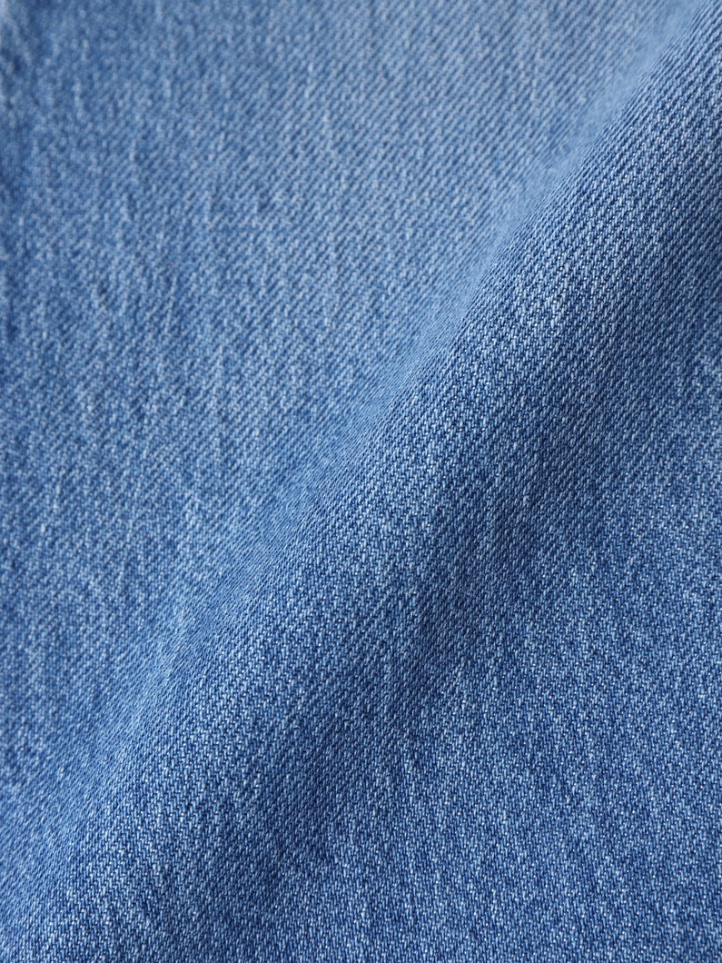 ハイウエスト トンネルビジョンスニーク デニムパンツ 詳細画像 light blue 5