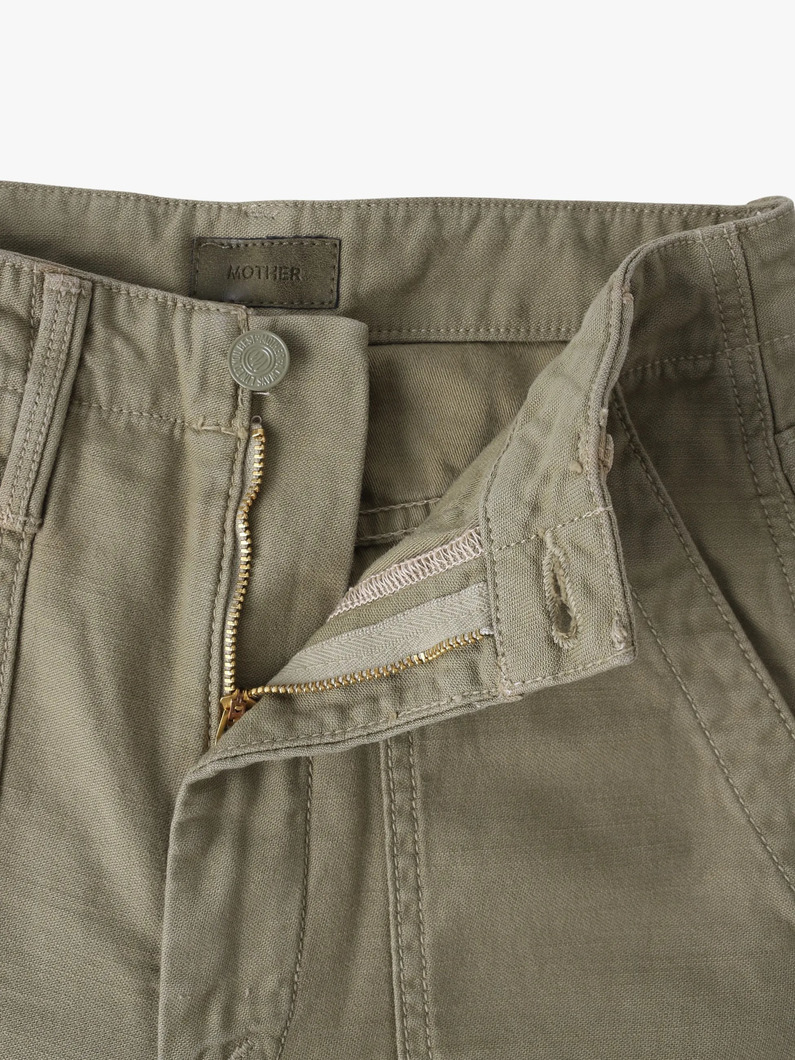 ファンガール ファティーグ フラッド パンツ（カーキ） 詳細画像 khaki 2