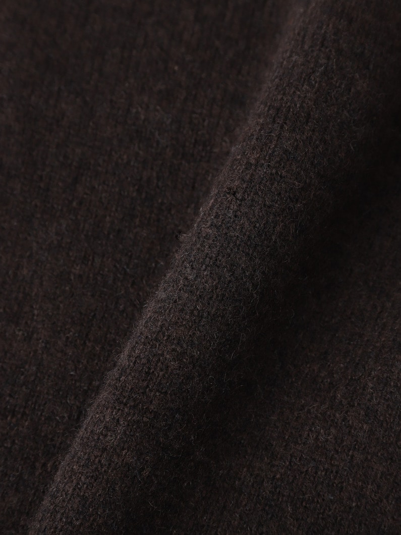 ノア ウールニット パンツ（ブラウン） 詳細画像 brown 3