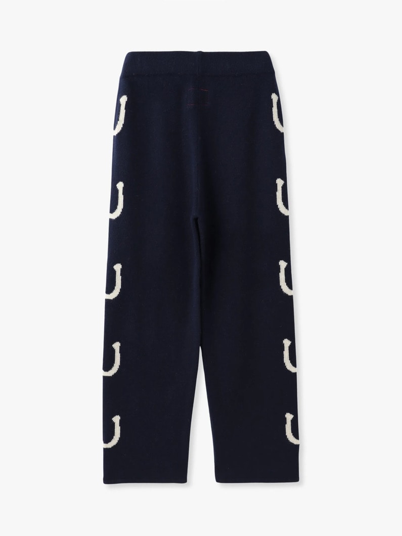 ホースシュー ニットパンツ 詳細画像 navy 1